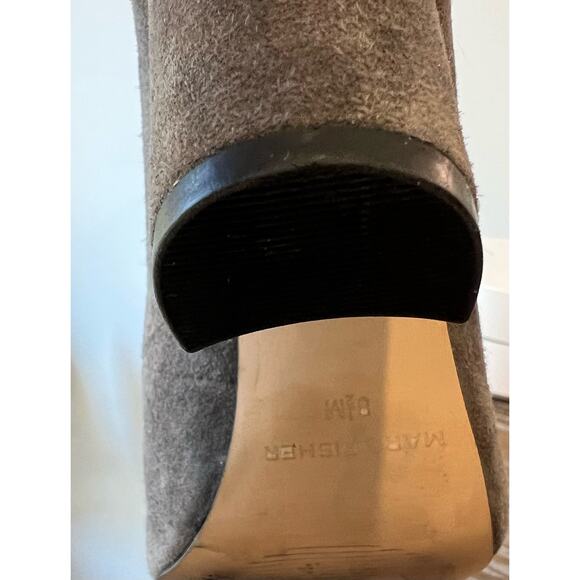 Marc Fisher Women's Gray Suede Pointed Toe Lace Up Pump Heels  SZ 8.5 - Picture 8 of 10